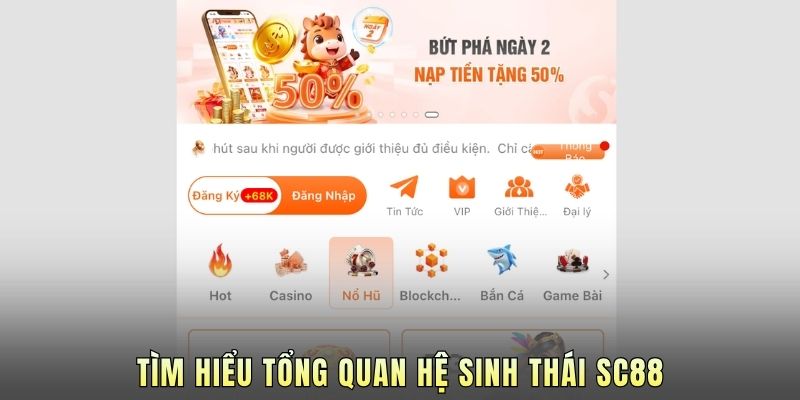 Tìm hiểu tổng quan hệ sinh thái SC88.